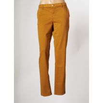 LOLA ESPELETA - Pantalon chino jaune en coton - Femme - Taille 46 - Modz