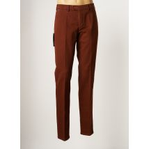 BRÜHL - Pantalon chino marron en coton - Femme - Taille 48 - Modz