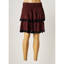 PITI CUITI - Jupe courte marron en viscose - Femme - Taille 38 - Modz