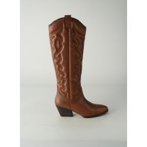 PITI CUITI - Bottes marron en cuir - Femme - Taille 39 - Modz