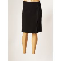 ROBUR - Jupe mi-longue noir en polyester - Femme - Taille 34 - Modz