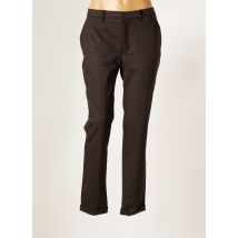 IMPAQT - Pantalon chino marron en polyester pour femme - Taille 44 - Modz