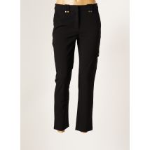 JULIE GUERLANDE - Pantalon chino noir en polyester - Femme - Taille 36 - Modz