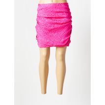 MODETROTTER - Jupe courte rose en viscose - Femme - Taille 40 - Modz