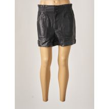 LOVIE & CO - Short noir en coton - Femme - Taille 36 - Modz