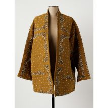 LA FÉE ATELIER BY LA FÉE MARABOUTÉE - Veste casual jaune en coton - Femme - Taille 38 - Modz