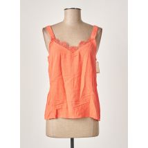 CHERRY PARIS - Top orange en viscose pour femme - Taille 40 - Modz