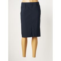ADELINA BY SCHEITER - Jupe mi-longue bleu en viscose - Femme - Taille 40 - Modz