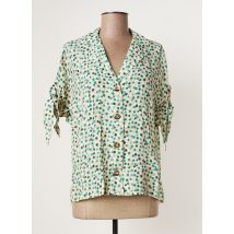 CRISTINA BARROS - Chemisier vert en viscose - Femme - Taille 42 - Modz