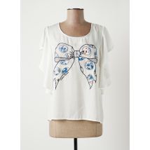 CRISTINA BARROS - Top blanc en microfibre - Femme - Taille 34 - Modz