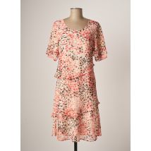 SIGNATURE - Robe mi-longue orange en polyester - Femme - Taille 36 - Modz
