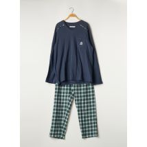 CHRISTIAN CANE - Pyjama bleu en coton pour homme - Taille 40 - Modz