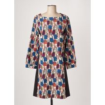 MADE IN SENS - Robe courte bleu en viscose - Femme - Taille 36 - Modz