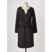 VOODOO - Robe mi-longue noir en viscose - Femme - Taille 38 - Modz