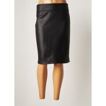 UN TEMPS POUR ELLE - Jupe mi-longue noir en polyester - Femme - Taille 44 - Modz