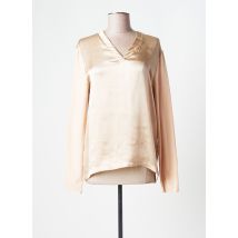 MARELLA - T-shirt beige en coton pour femme - Taille 42 - Modz