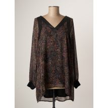 NÜ - Tunique manches longues noir en polyester - Femme - Taille 38 - Modz