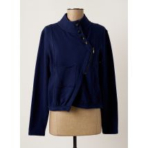 ELSEWHERE - Veste casual bleu en coton pour femme - Taille 38 - Modz