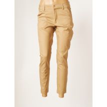 KAFFE - Pantalon 7/8 beige en polyester pour femme - Taille 40 - Modz
