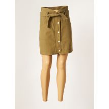 ORFEO - Jupe courte vert en coton - Femme - Taille 36 - Modz