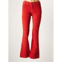 WALTRON - Pantalon flare orange en coton - Femme - Taille 34 - Modz