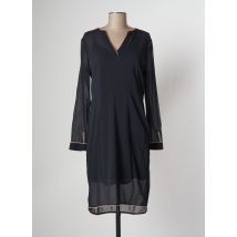 CUSTOMMADE - Robe mi-longue noir en soie - Femme - Taille 36 - Modz