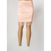 CUSTOMMADE - Jupe courte rose en acrylique - Femme - Taille 36 - Modz