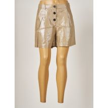 VERO MODA - Short beige en lin - Femme - Taille 36 - Modz