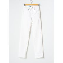 SALSA - Pantalon droit blanc en coton - Femme - Taille TU - Modz
