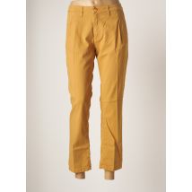 INDI & COLD - Pantalon 7/8 jaune en coton pour femme - Taille 42 - Modz