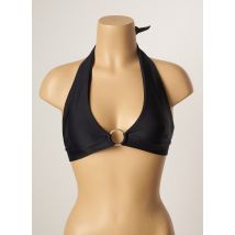 KHASSANI - Haut de maillot de bain noir en polyamide pour femme - Taille 34 - Modz
