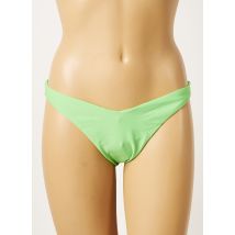 KHASSANI - Bas de maillot de bain vert en polyamide - Femme - Taille 40 - Modz