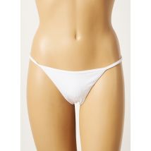 KHASSANI - Bas de maillot de bain blanc en polyamide pour femme - Taille 40 - Modz