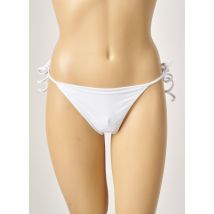 KHASSANI - Bas de maillot de bain blanc en polyamide - Femme - Taille 38 - Modz