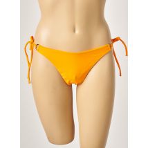 KHASSANI - Bas de maillot de bain orange en polyamide - Femme - Taille 40 - Modz