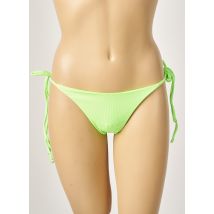 KHASSANI - Bas de maillot de bain vert en polyamide - Femme - Taille 38 - Modz