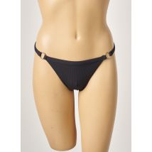 KHASSANI - Bas de maillot de bain noir en polyamide pour femme - Taille 40 - Modz