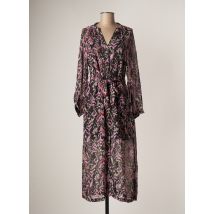 CALIE - Robe longue noir en polyester - Femme - Taille 38 - Modz