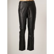 GARCIA - Pantalon chino noir en polyurethane pour femme - Taille 40 - Modz