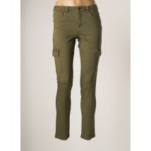 GARCIA - Pantalon cargo vert en coton - Femme - Taille TU - Modz