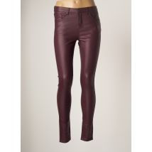 B.YOUNG - Pantalon slim violet en viscose - Femme - Taille W31 - Modz