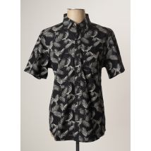 IRON AND RESIN - Chemise manches courtes noir en coton - Homme - Taille L - Modz