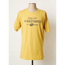 IRON AND RESIN - T-shirt jaune en coton pour homme - Taille M - Modz