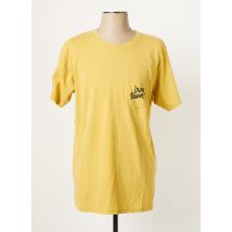 IRON AND RESIN - T-shirt jaune en coton - Homme - Taille M - Modz