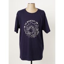 IRON AND RESIN - T-shirt bleu en coton - Homme - Taille M - Modz