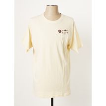 IRON AND RESIN - T-shirt beige en coton - Homme - Taille M - Modz