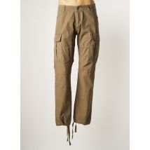 IRON AND RESIN - Pantalon cargo vert en coton - Homme - Taille W31 - Modz