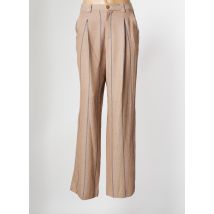SITA MURT - Pantalon large beige en viscose - Femme - Taille 38 - Modz