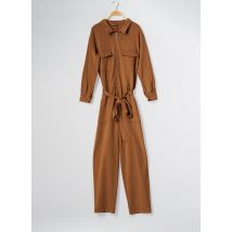 JOHANNA PARIS - Combi-pantalon marron en coton - Femme - Taille 34 - Modz
