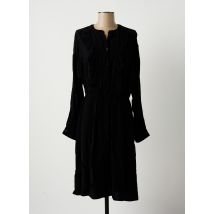 EDC - Robe mi-longue noir en viscose - Femme - Taille 36 - Modz